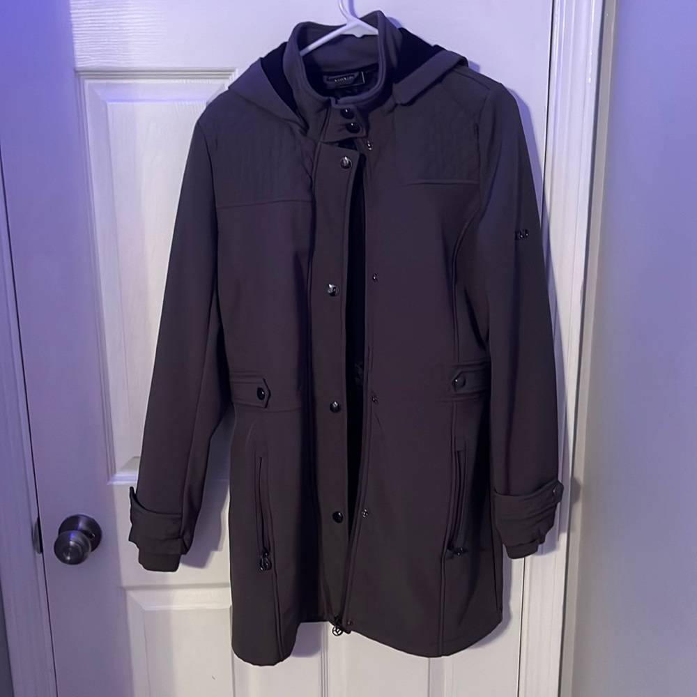 Grey winter coat
